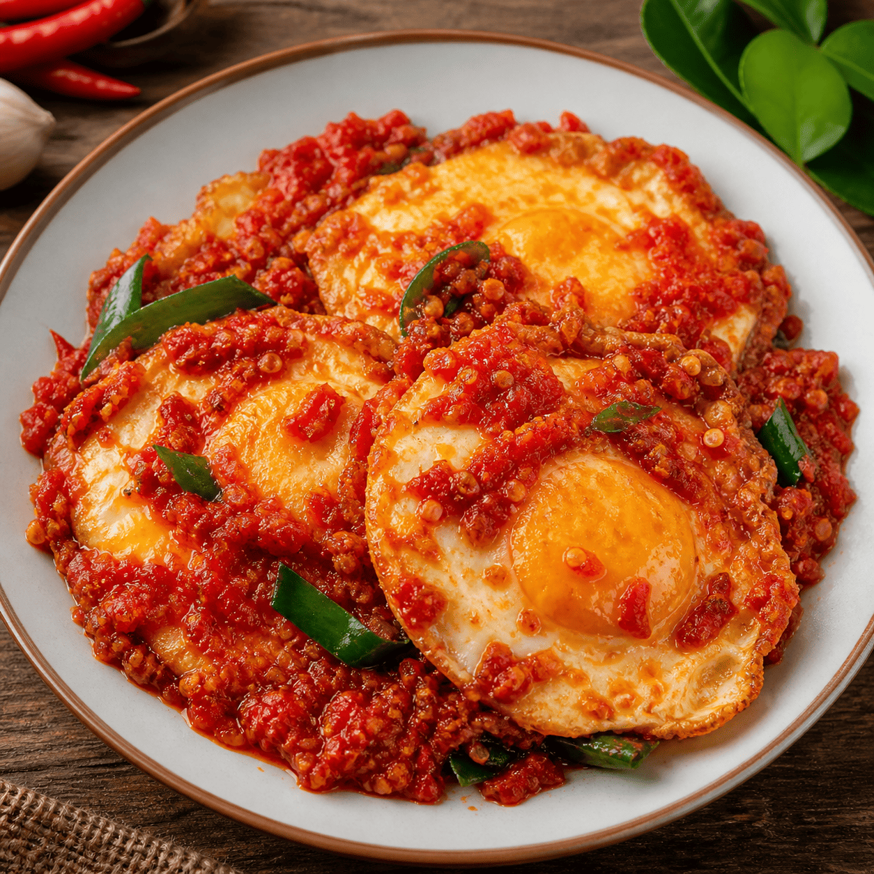 Telur Ceplok Balado